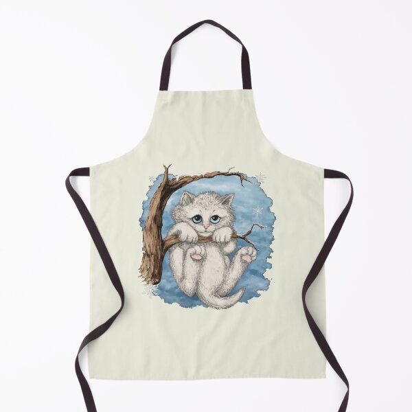 Item preview, Funny Opalite Kitten in Tree designed and sold by zozozoshion.