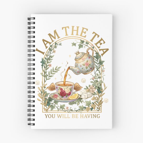 Item preview, I Am The Tea You Will Be Having Funny Cozy Tea Humor Aesthetic designed and sold by VGAfanatic.