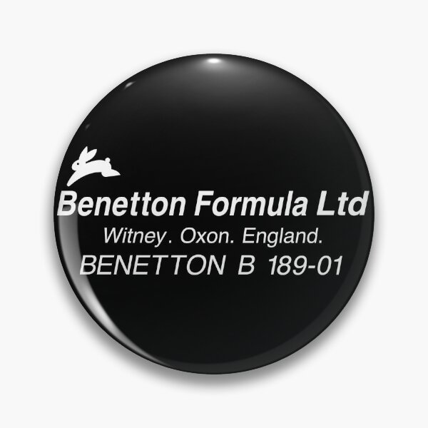 Item preview, Internal Identification Plate From Benetton F1 Season '89 Model B189 Art Nº2 designed and sold by San Studios Co..
