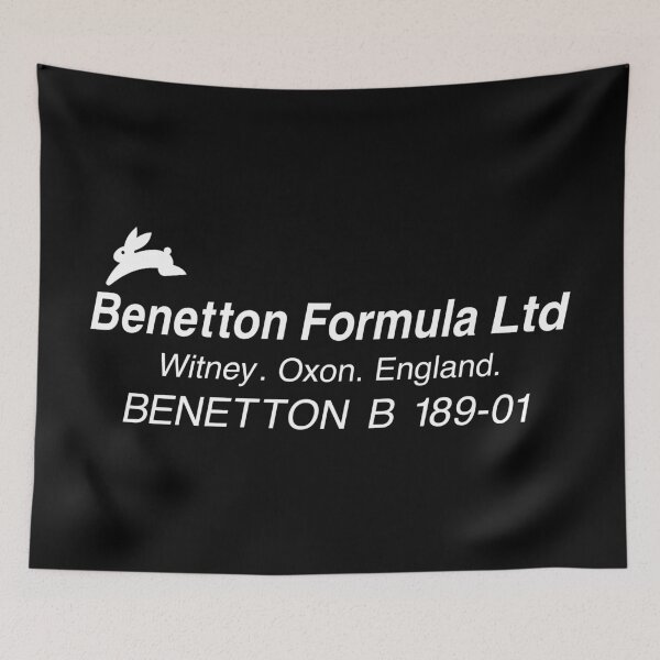Item preview, Internal Identification Plate From Benetton F1 Season '89 Model B189 Art Nº2 designed and sold by San Studios Co..