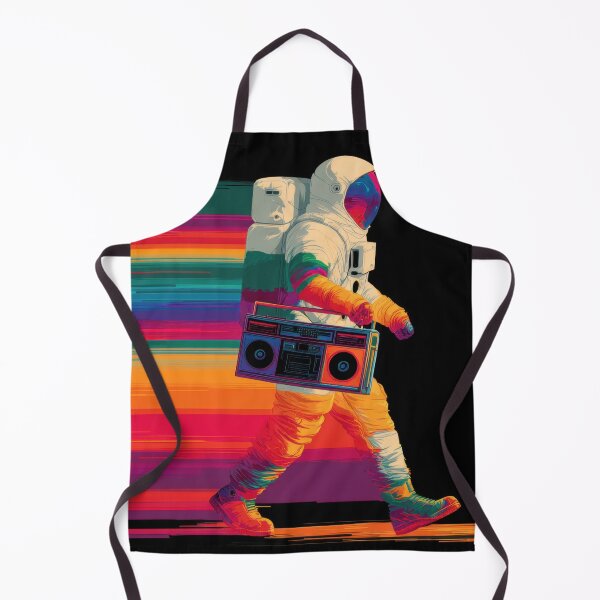 Item preview, Space traveler walks with a boom box designed and sold by anytka.
