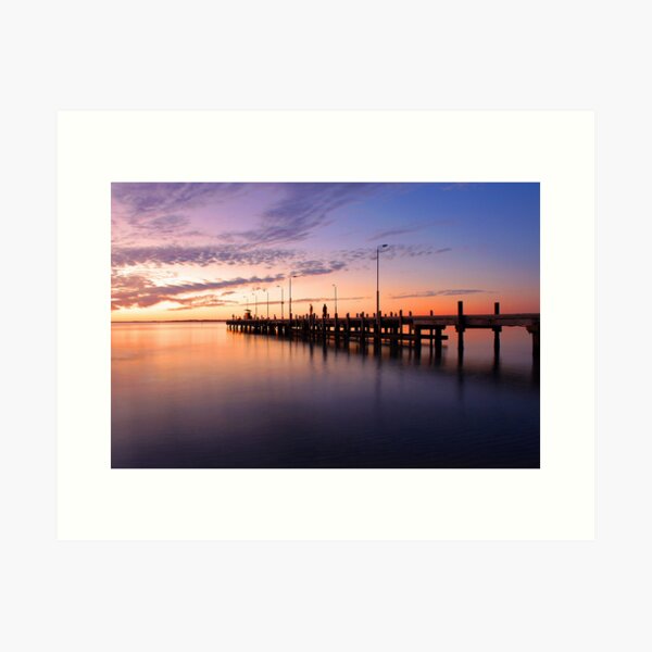 Item preview, Esplanade Jetty At Dusk  designed and sold by EOS20.