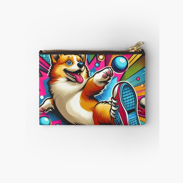 Item preview, Pop Art Corgi breakdance doing designed and sold by Dogandesighn.