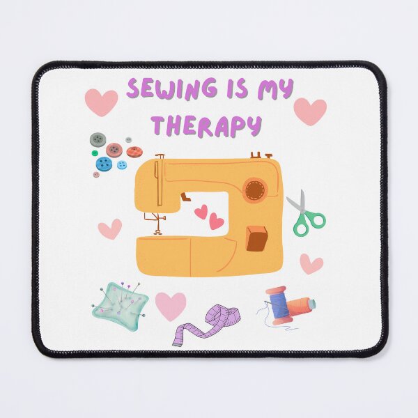 Item preview,  Sewing Is My Therapy Sewing Woman designed and sold by AleksandraJac05.
