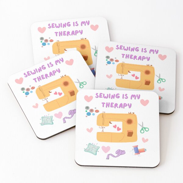 Item preview,  Sewing Is My Therapy Sewing Woman designed and sold by AleksandraJac05.