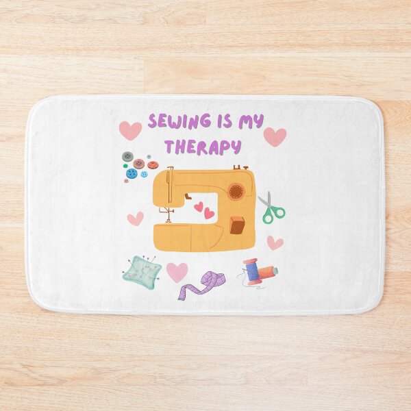 Item preview,  Sewing Is My Therapy Sewing Woman designed and sold by AleksandraJac05.