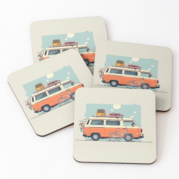 Item preview, Classic van ready for a road trip designed and sold by anytka.