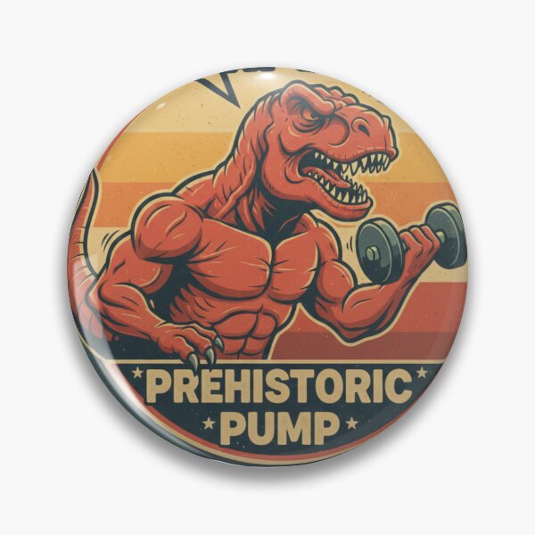 Item preview, Funny T-Rex Gym Leg Day Prehistoric Pump Fitness Humor designed and sold by Wear Sculpt.