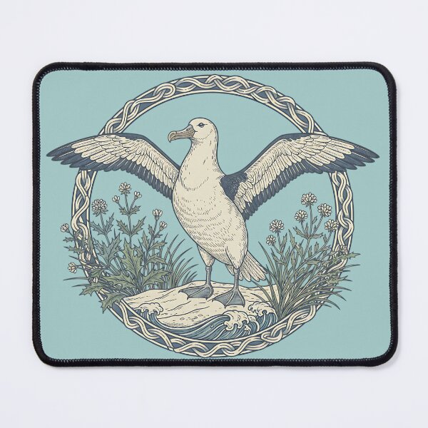 Item preview, Albatross Seabird Maritime Coastal Art designed and sold by BirdsnStuff.