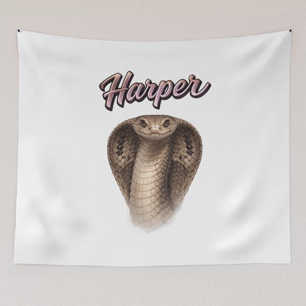Item preview, Harper Snake Zodiac — Wisdom, Intuition and Quiet Strength of the Chinese Snake designed and sold by AlexLineArt.