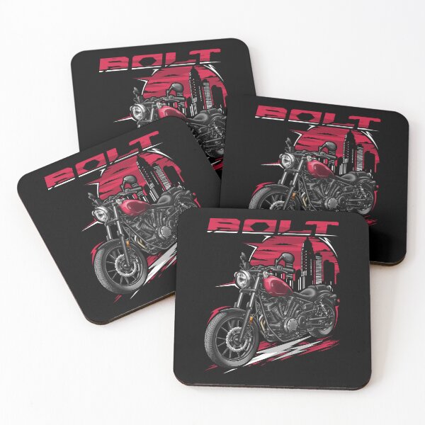 Item preview, Yamaha Bolt (XV950) 2015 (Candy Red) for Motorcycle Riders designed and sold by MotoApparelHub.