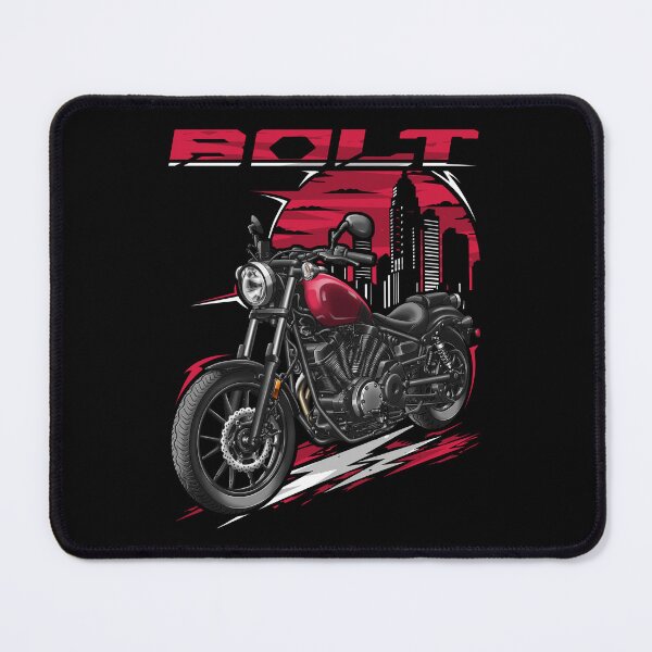 Item preview, Yamaha Bolt (XV950) 2015 (Candy Red) for Motorcycle Riders designed and sold by MotoApparelHub.