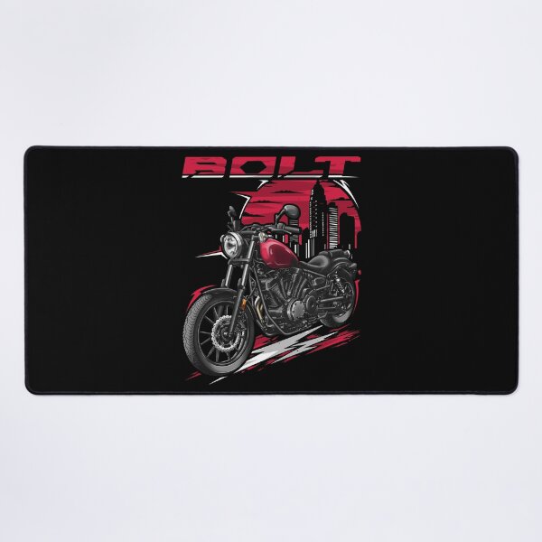Item preview, Yamaha Bolt (XV950) 2015 (Candy Red) for Motorcycle Riders designed and sold by MotoApparelHub.