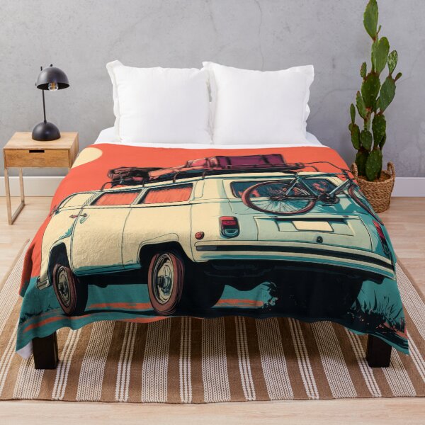 Item preview, Vint van bike road trip designed and sold by anytka.