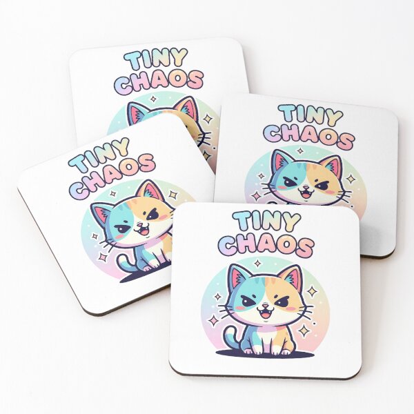 Item preview, Tiny Chaos - Cute Cat Design designed and sold by artaipix.
