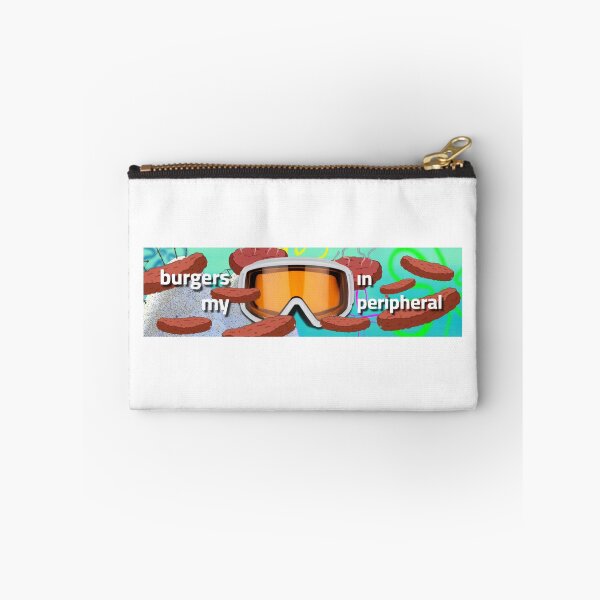 Item preview, burgers in my peripheral  designed and sold by Toothbrushh.
