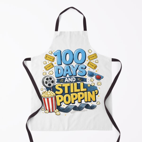 Item preview, 100 Days And Still Poppin Blue Gold Stars Outlined 100th Day Of School Teacher Shirt designed and sold by JaaCreativeShop.