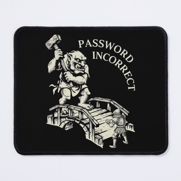 Item preview, Troll Guarding Bridge Password designed and sold by SignumShop.