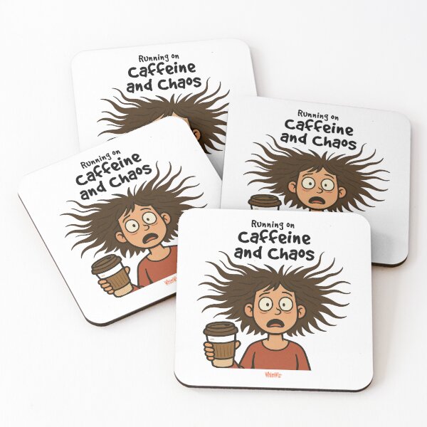 Artikelvorschau, Voller Koffein und Chaos – Witzige und ausgefallene Geschenkideen von WhimWiz entworfen und verkauft von WhimWiz.