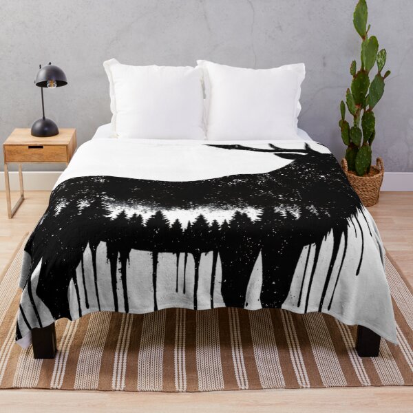 Item preview, Forest Elk Silhouette designed and sold by FaunaJam.