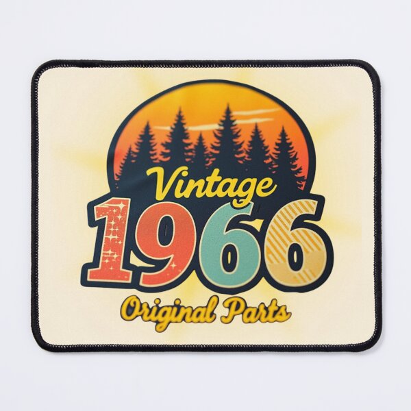 Item preview, Vintage 1966 Original Parts - Retro Birthday Design designed and sold by PriyaMagic.