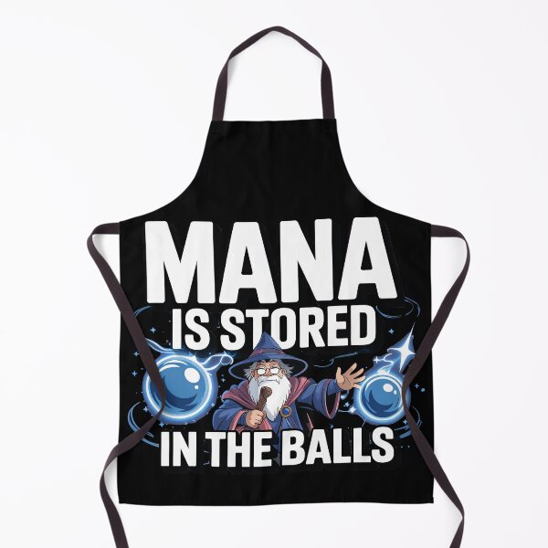Item preview, Mana is Stored in The Balls designed and sold by Jacky-Design.