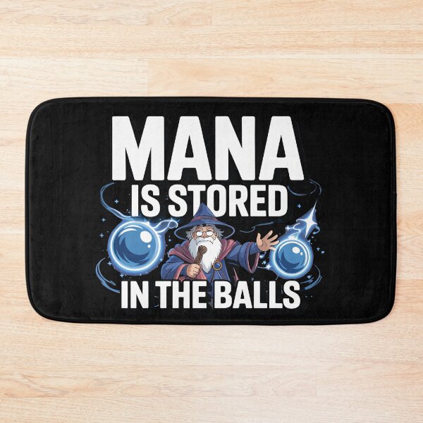 Item preview, Mana is Stored in The Balls designed and sold by Jacky-Design.