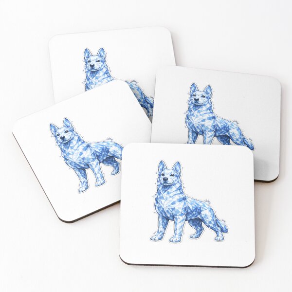 Item preview, Blue Crystal Shepherd Guardian designed and sold by CLOUTKULT.