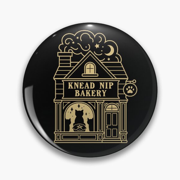 Item preview, Knead Nip Bakery - Moonlit Meowket designed and sold by KawaiiKrypt.