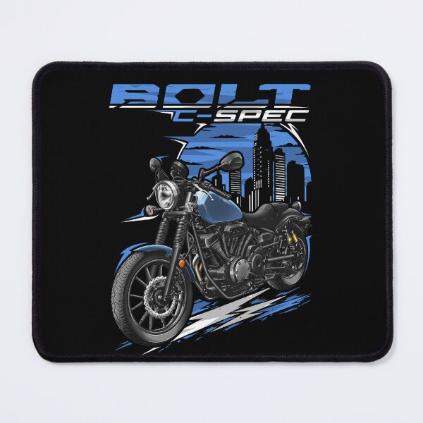 Item preview, Yamaha Bolt C Spec (XV950 Racer) 2015 (Blue) for Motorcycle Riders designed and sold by MotoApparelHub.