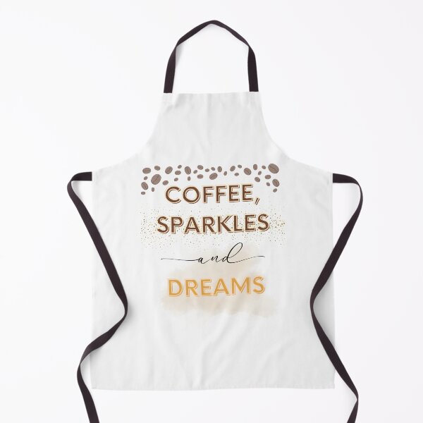 Item preview, Cute Girly Design – Coffee, Sparkles & Dreams designed and sold by Feminineer.