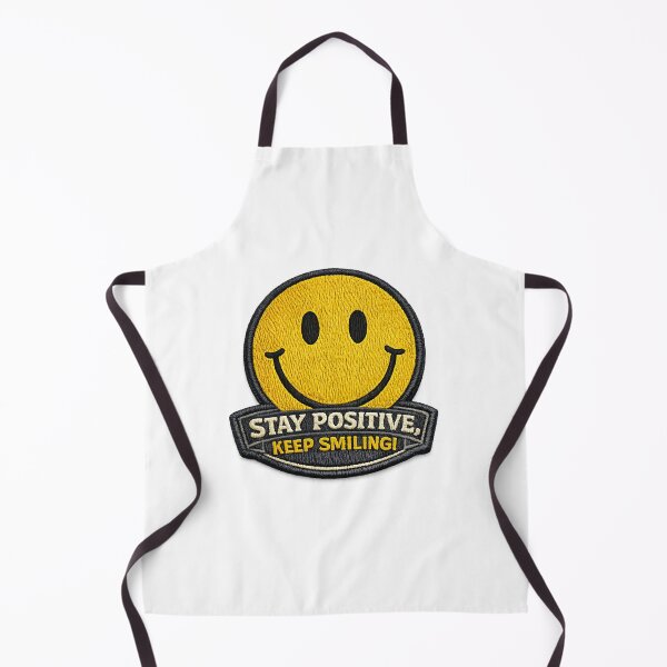 Item preview, Stay Positive Keep Smiling Patch designed and sold by Mastermind-Art.