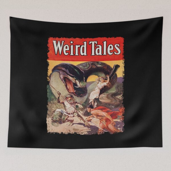 Item preview,   Vintage magazine cover, Weird  Tales, "Buccaneers of Venus" designed and sold by stevepaint.
