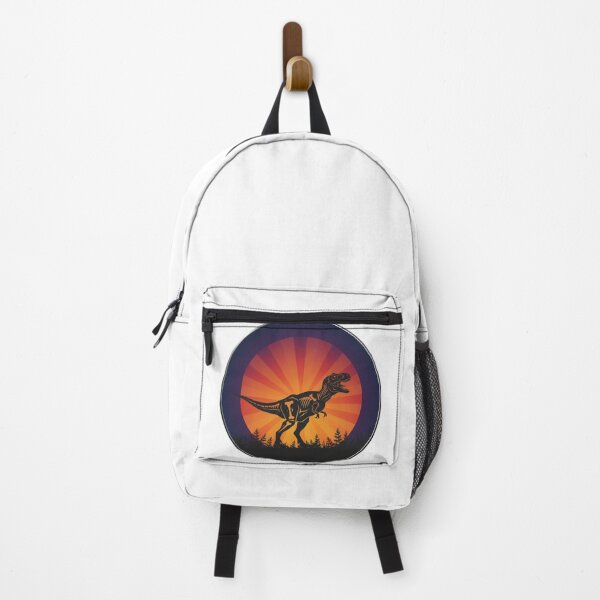 Item preview, Retro T-Rex Skeleton Sunset | Vintage Dino Silhouette designed and sold by Wear Sculpt.