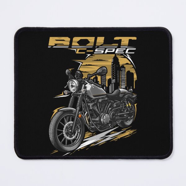 Item preview, Yamaha Bolt C Spec (XV950 Racer) 2015 (Liquid Silver) for Motorcycle Riders designed and sold by MotoApparelHub.