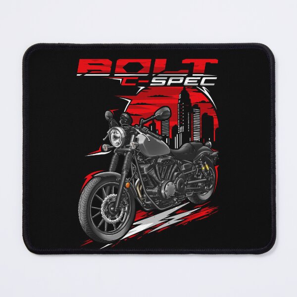 Item preview, Yamaha Bolt C Spec (XV950 Racer) 2015 (Matte Gray) for Motorcycle Riders designed and sold by MotoApparelHub.