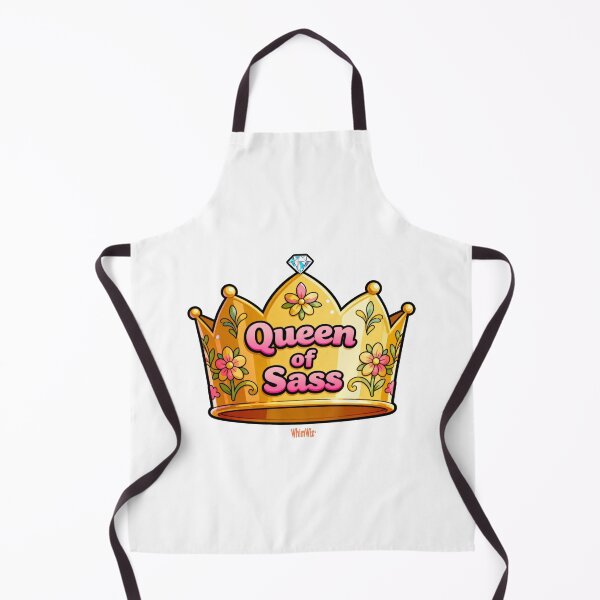 Item preview, Queen of Sass - WhimWiz Funny & Quirky Gift Ideas designed and sold by WhimWiz.