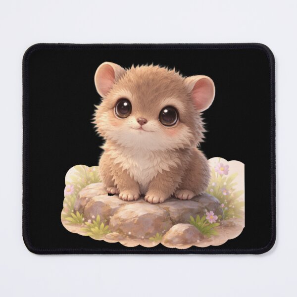 Item preview, Rock Hyrax - wild animal art designed and sold by DamioPolArt.