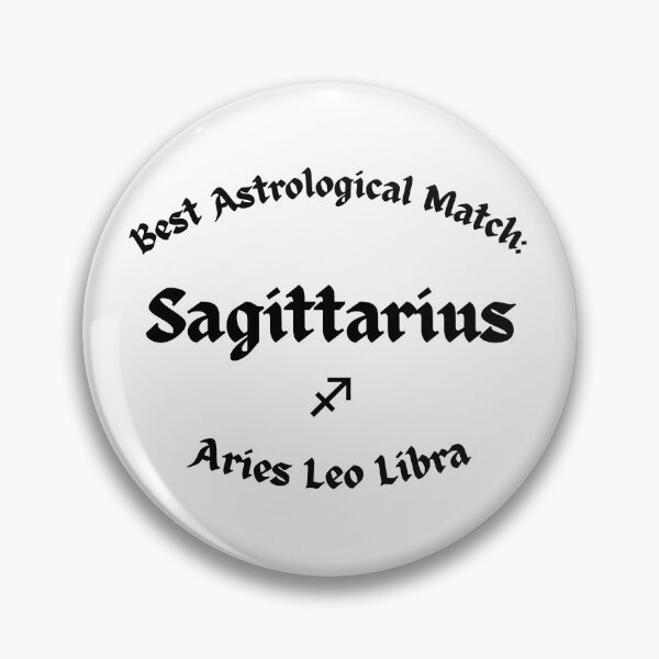 Item preview, Sagittarius Best Astrological Match – Minimal Circular Zodiac Design designed and sold by MOKRONOS.