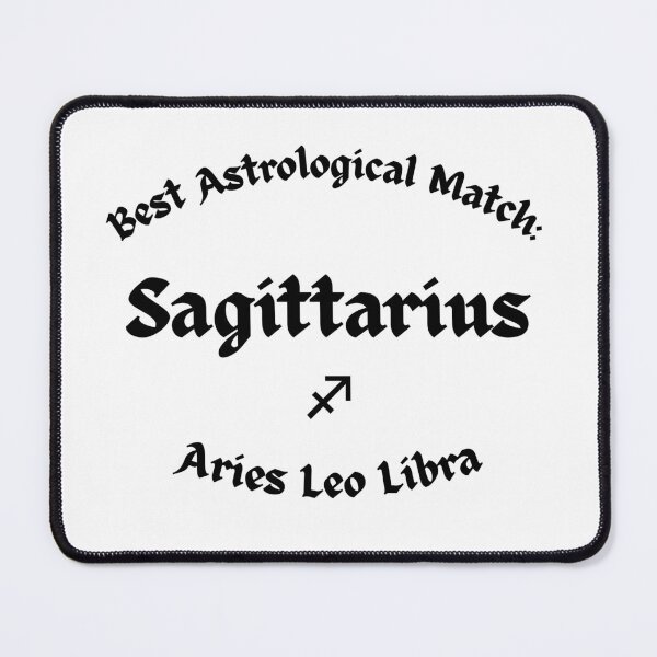 Item preview, Sagittarius Best Astrological Match – Minimal Circular Zodiac Design designed and sold by MOKRONOS.