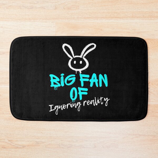 Item preview, Big Fan Of Ignoring Reality - Neon Graffiti Bunny Street Art designed and sold by JB-designstudio.