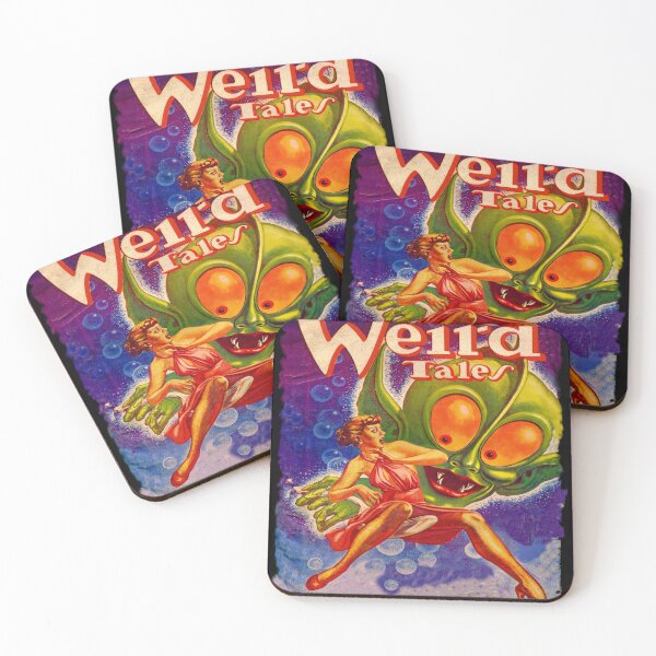 Item preview, Vintage magazine cover, Weird  Tales designed and sold by stevepaint.