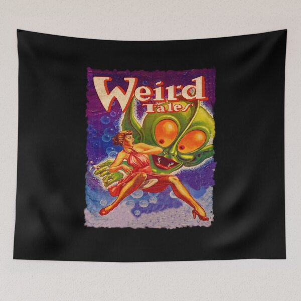 Item preview, Vintage magazine cover, Weird  Tales designed and sold by stevepaint.