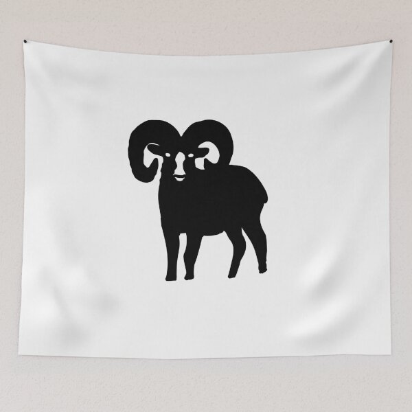 Item preview, Minimal Aries Zodiac Symbol Art designed and sold by Theo86.