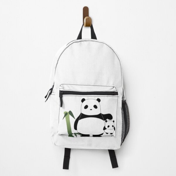 Item preview, Cute Panda and Baby Panda Minimal Bamboo Illustration designed and sold by Snapystyle.
