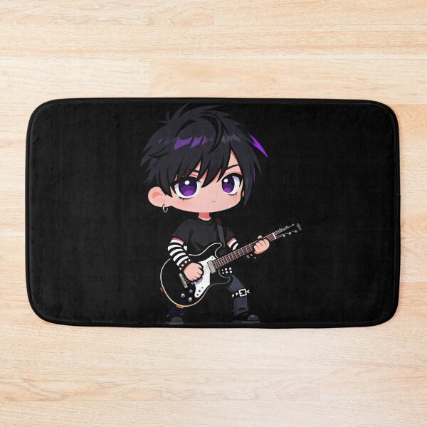 Item preview, music emo Cute Emo Guitarist Character designed and sold by Uglyandcute.