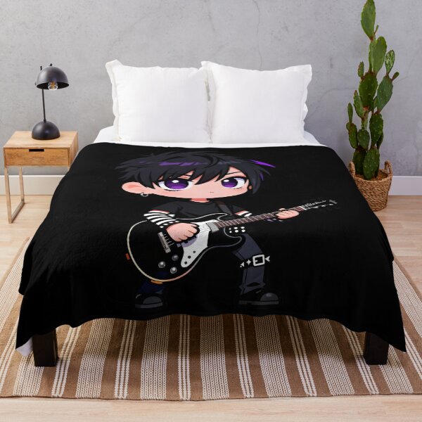 Item preview, music emo Cute Emo Guitarist Character designed and sold by Uglyandcute.