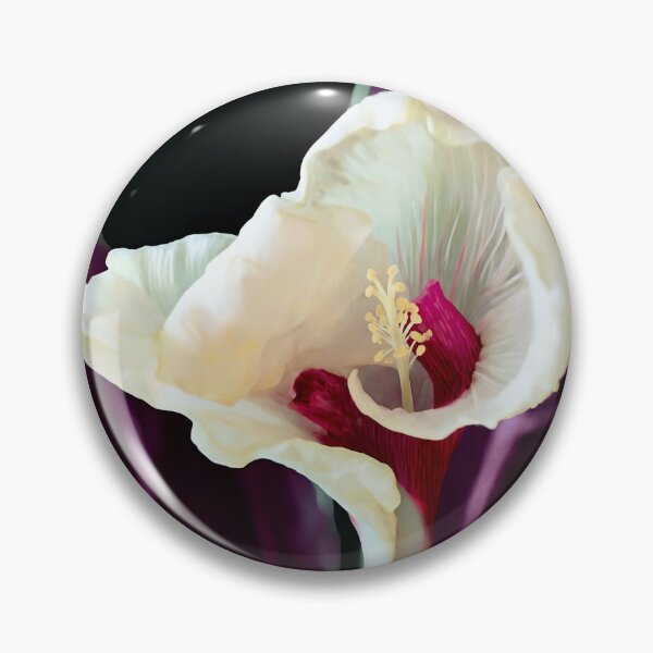 Item preview, White Flower After Georgia OKeefe designed and sold by Vicky Brago-Mitchell®.