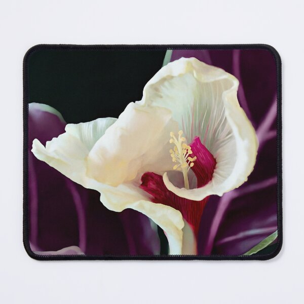Item preview, White Flower After Georgia OKeefe designed and sold by Vicky Brago-Mitchell®.
