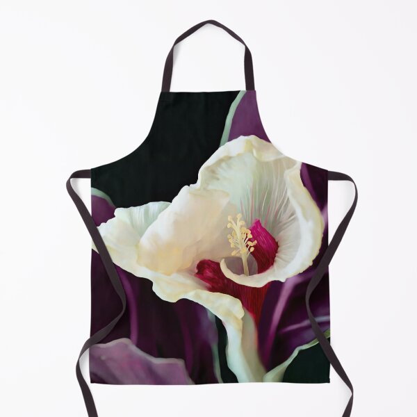 Item preview, White Flower After Georgia OKeefe designed and sold by Vicky Brago-Mitchell®.